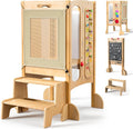 Toddler Standing Tower Foldable Kitchen Stool Helper - Space Saving