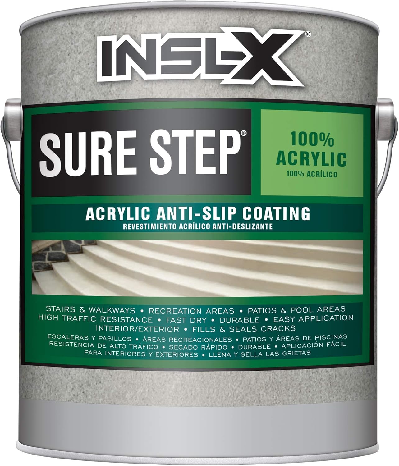 INSL-X Sure Step Acrylic Anti-Slip Paint for Safe Surfaces