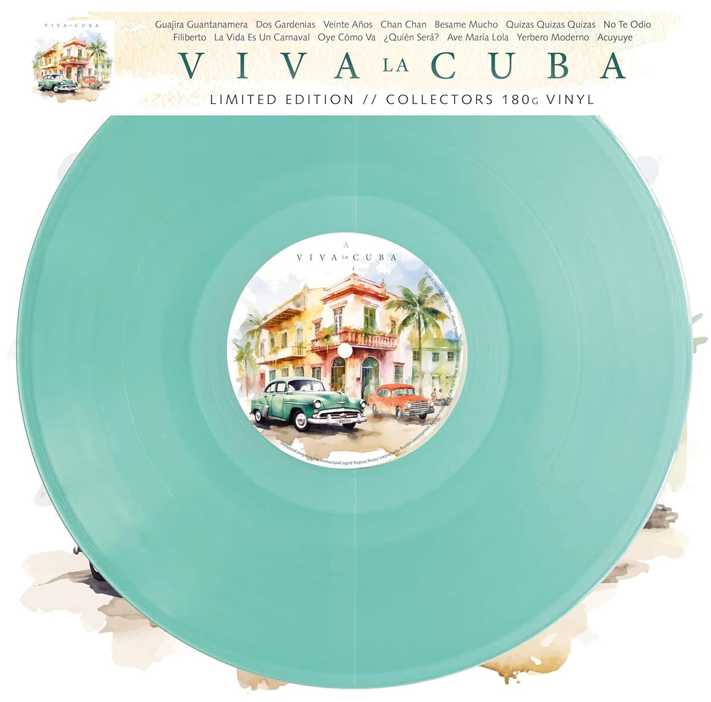 Viva La Cuba Limited Edition Colored Vinyl for Music Lovers