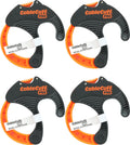 Cable Cuff PRO (4 Pack, Medium 2 in) - Reusable Cable Tie Replacement