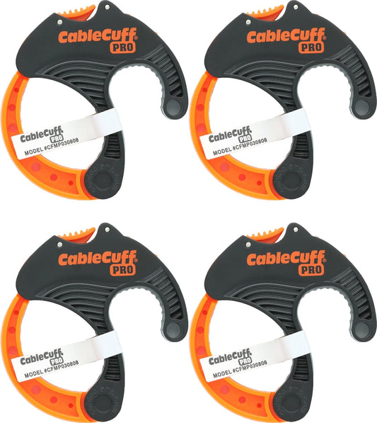 Adjustable Cable Cuff PRO 4-Pack - Organize with Ease!