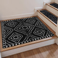 OJIA Stair Treads Non-Slip Matching Mat for Wooden Steps - Safer