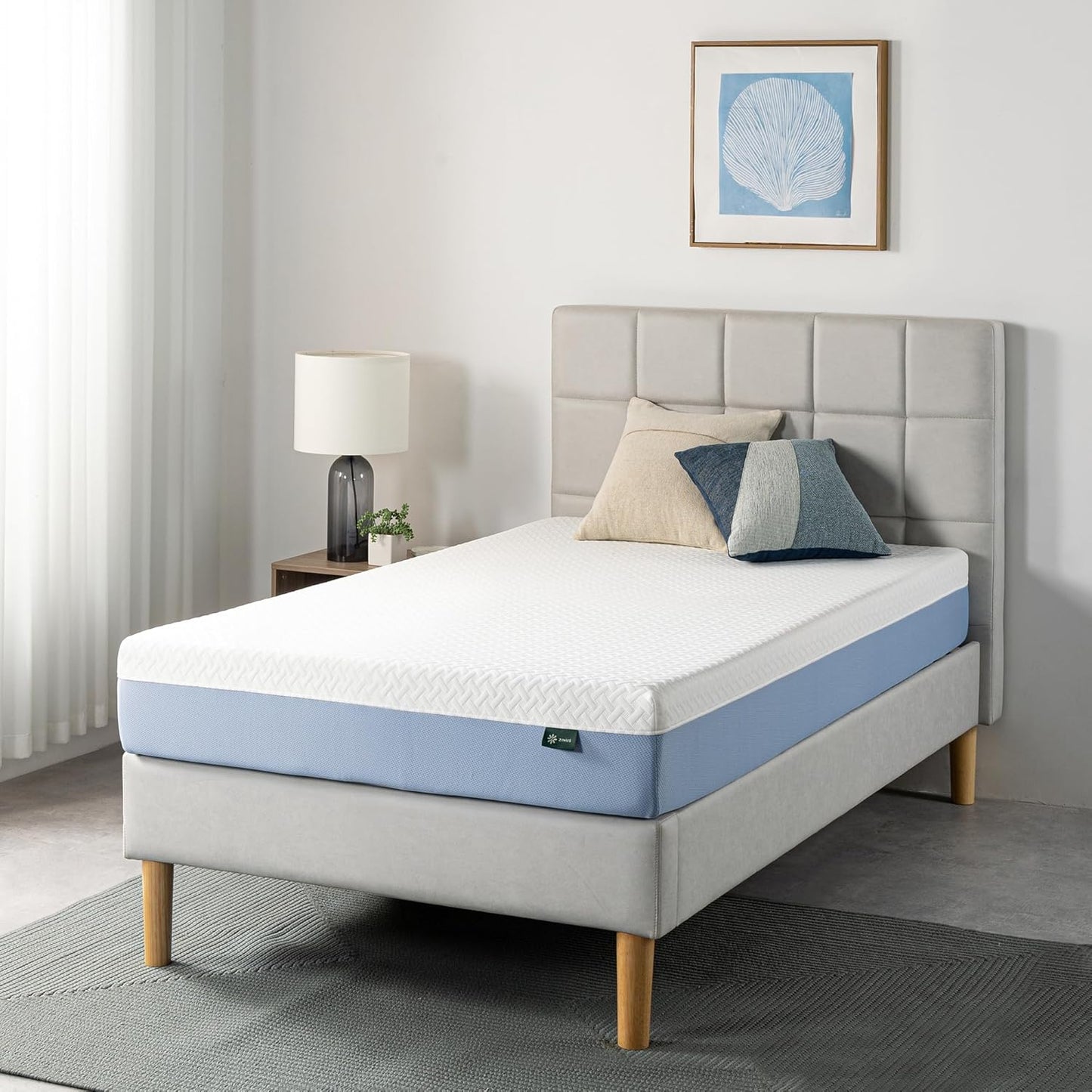 ZINUS 8 Inch Twin Cooling Essential Memory Foam Mattress Review