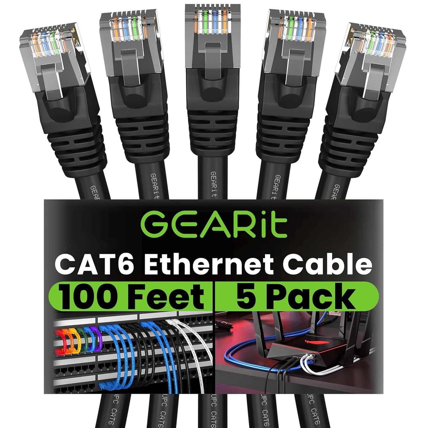 High-Speed 10Gbps Ethernet Cable Pack