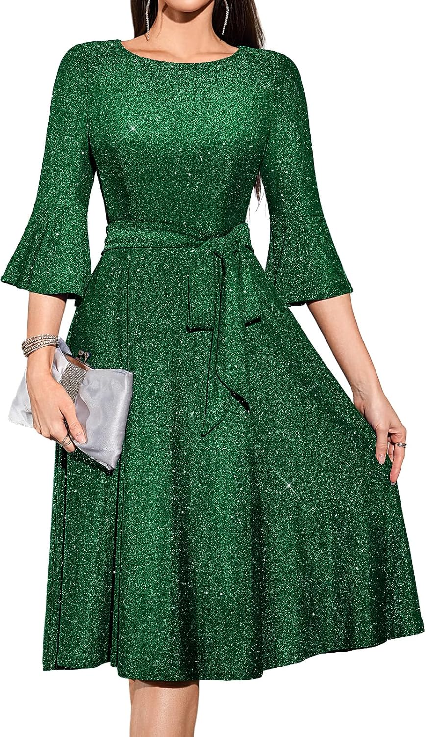 HomRain Women's Vintage Evening Dress for Weddings and Parties