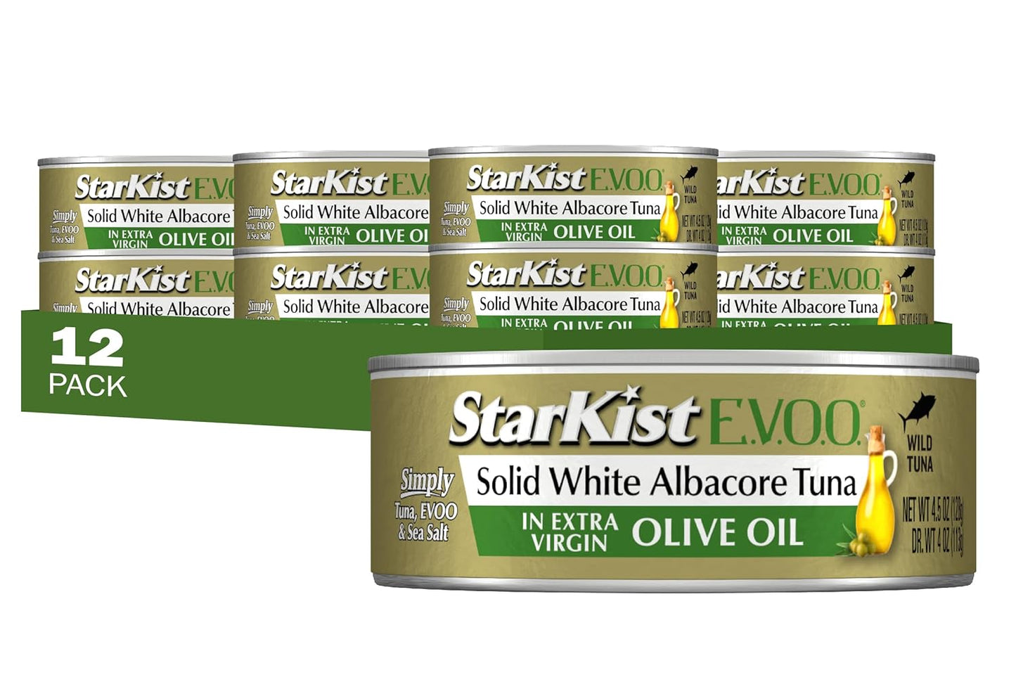 StarKist E.V.O.O. Solid White Albacore Tuna for Healthy Meals