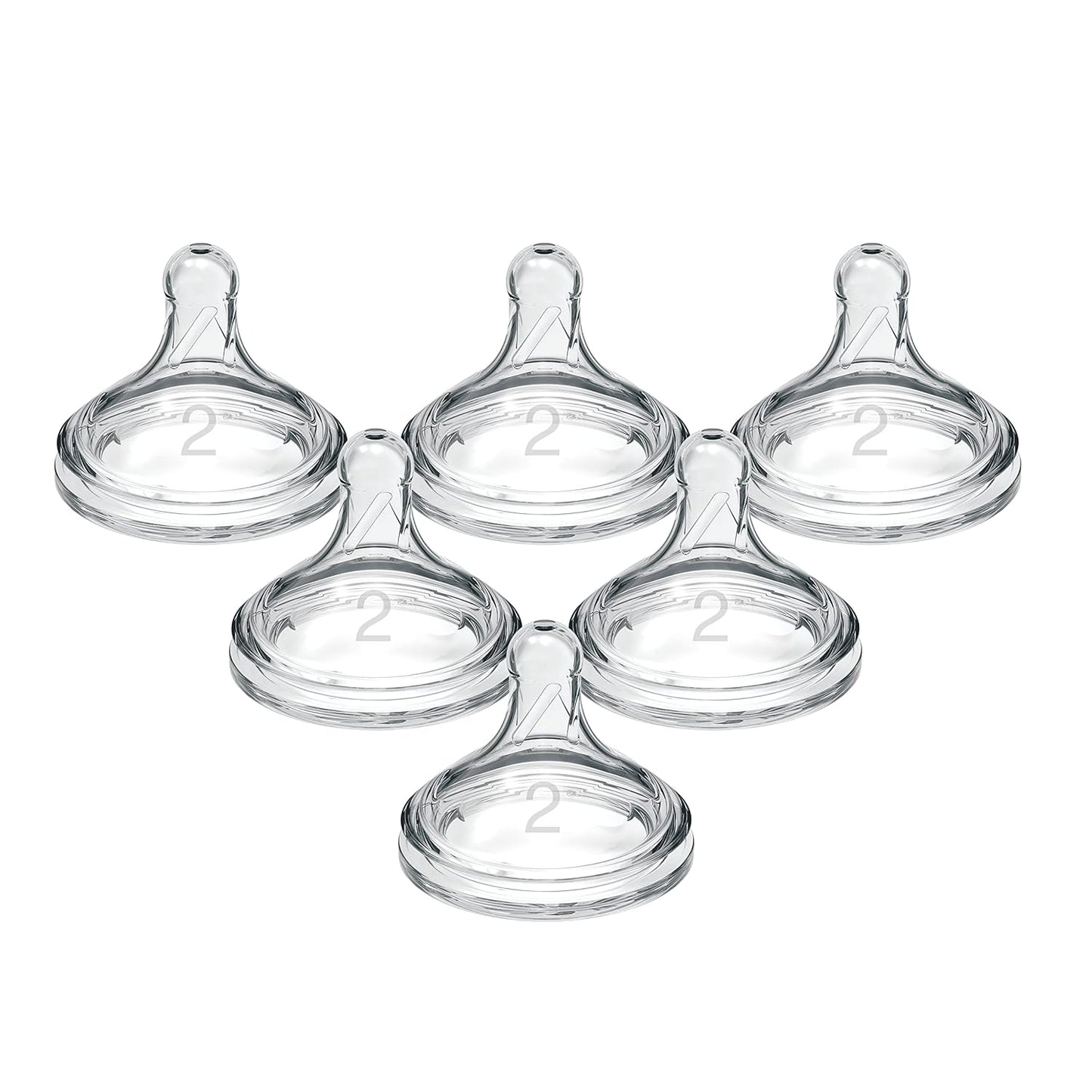 Dr. Brown's Level 2 Silicone Nipple: Natural Flow for Medium-Flow Feeding