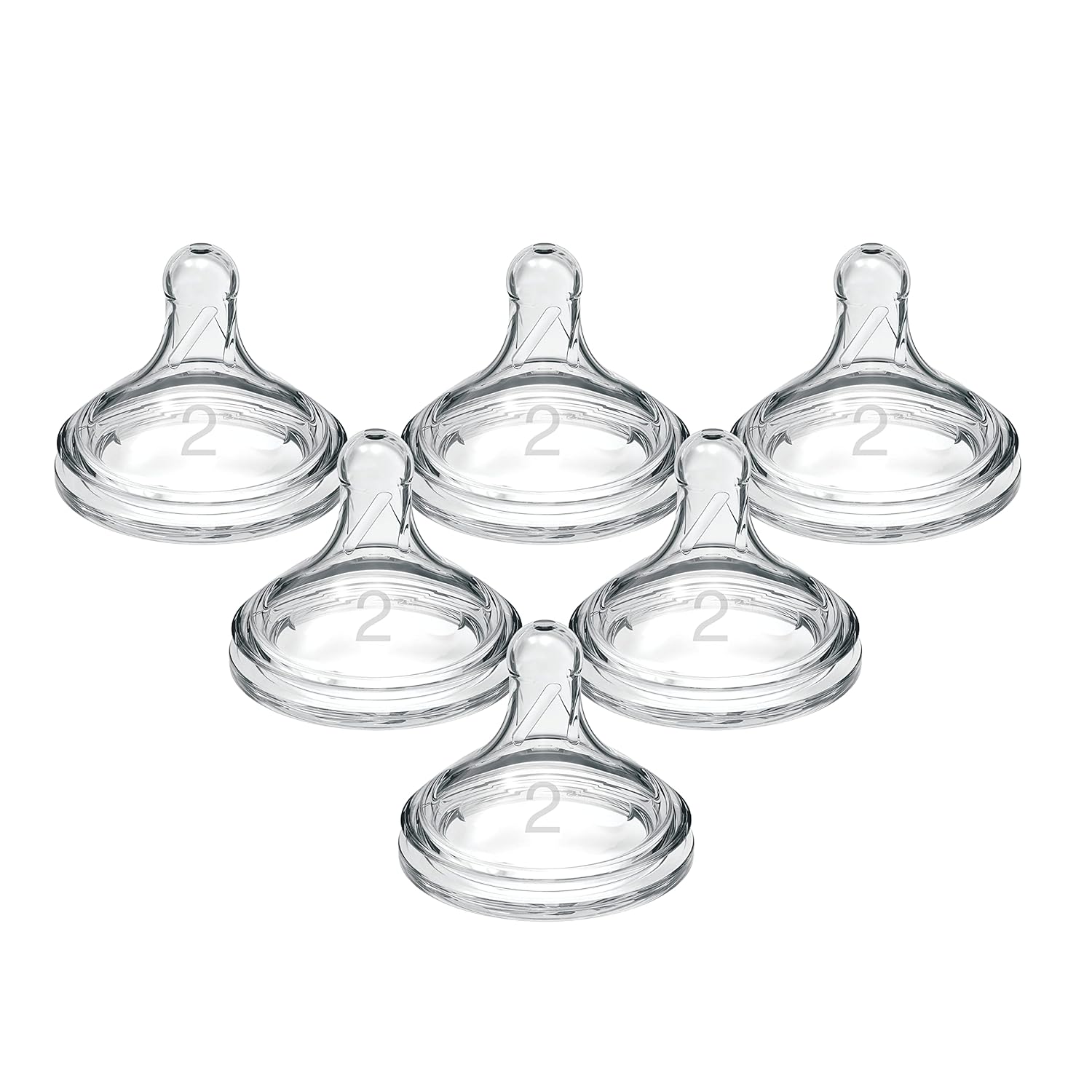Dr. Brown's Level 2 Silicone Nipple: Natural Flow for Medium-Flow Feeding