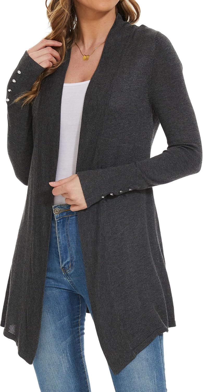 Spicy Sandia Women's Cardigan Sweaters for Casual Spring Wear