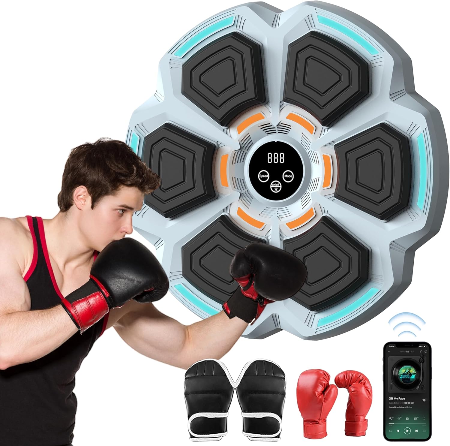 Smart Bluetooth Boxing Machine - Fun Home Workout