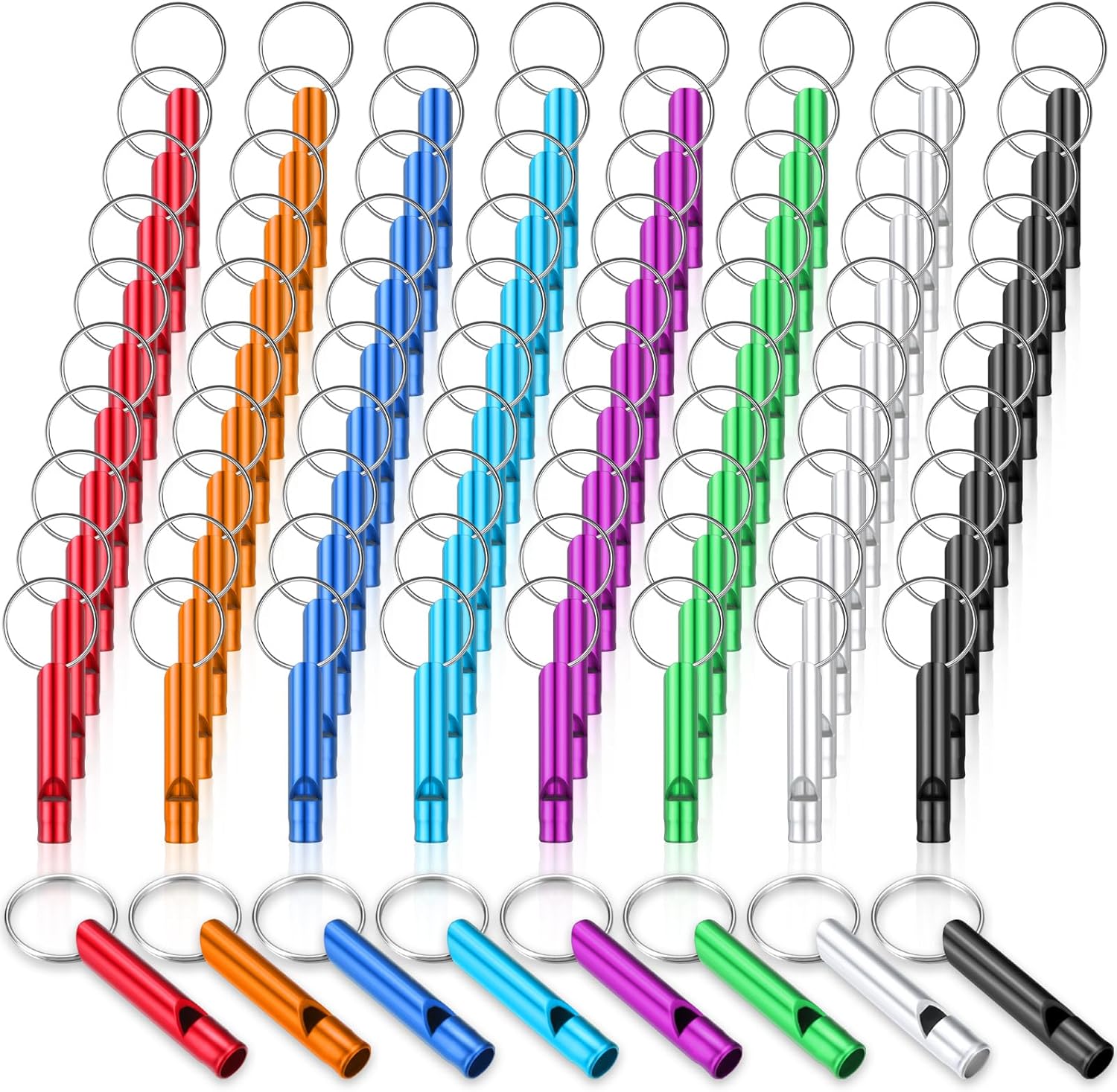 200 Pcs Emergency Whistles for Safety and Outdoor Activities