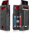 Wallet for Men Slim Pop Up Card Holder 9-13 Cards - RFID Block