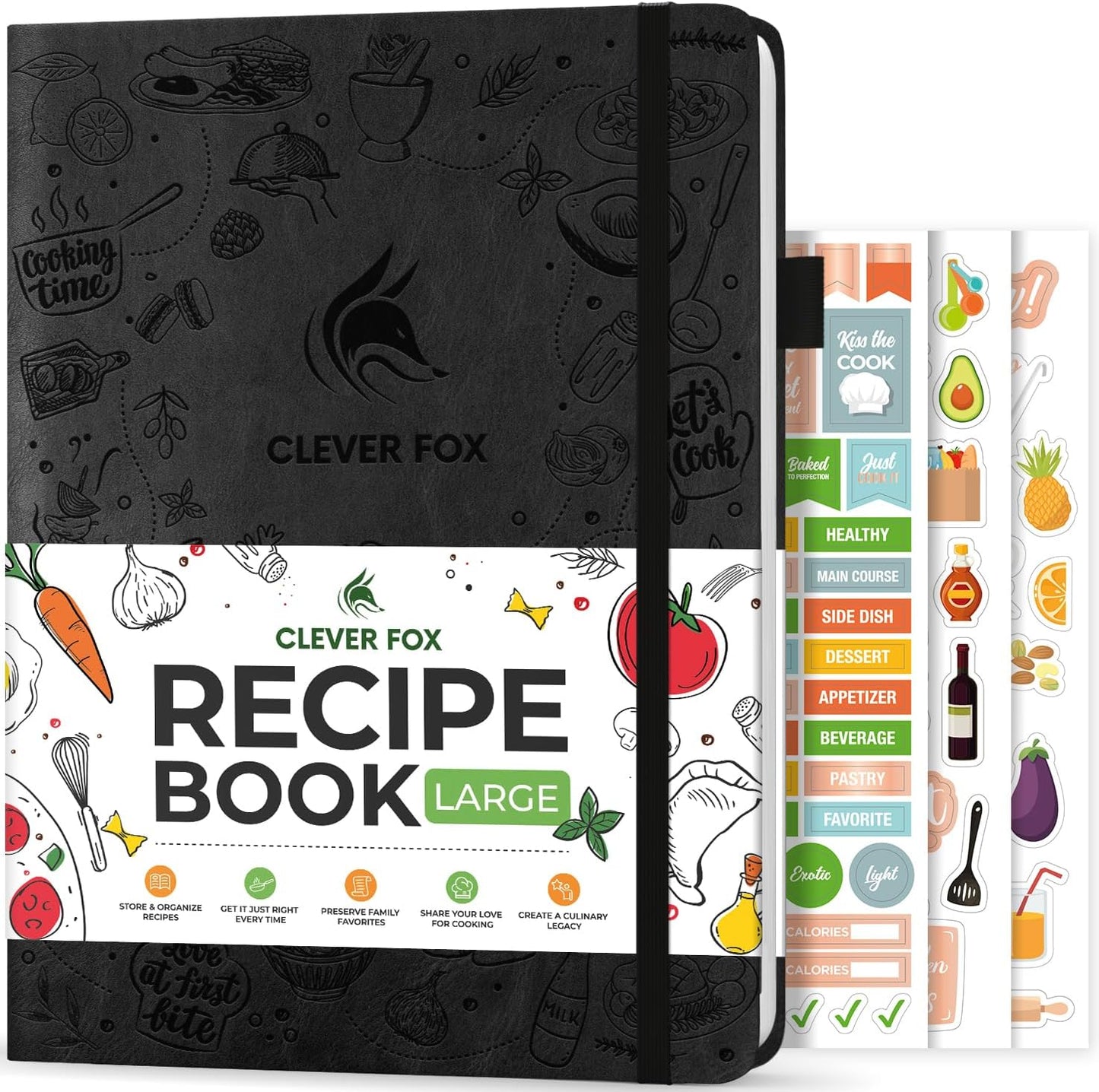 Clever Fox Recipe Book: Create Your Own Family Cookbook