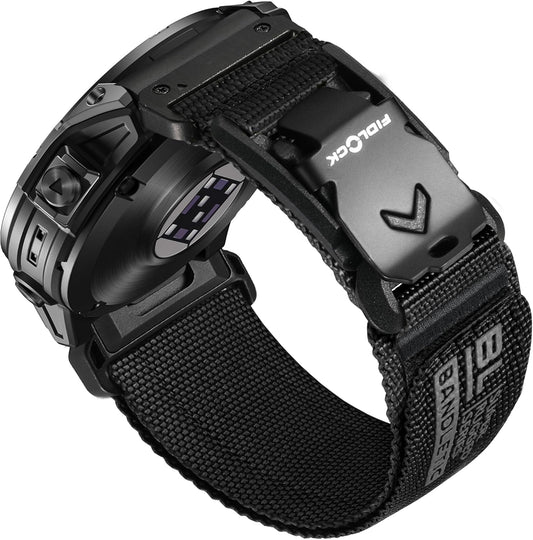Compatible Garmin Fenix 5 6 7 Watch Band with Magnetic Buckle