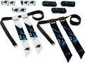 Carolina Panthers Flag Football Set - 8 Belts for Kids & Teens