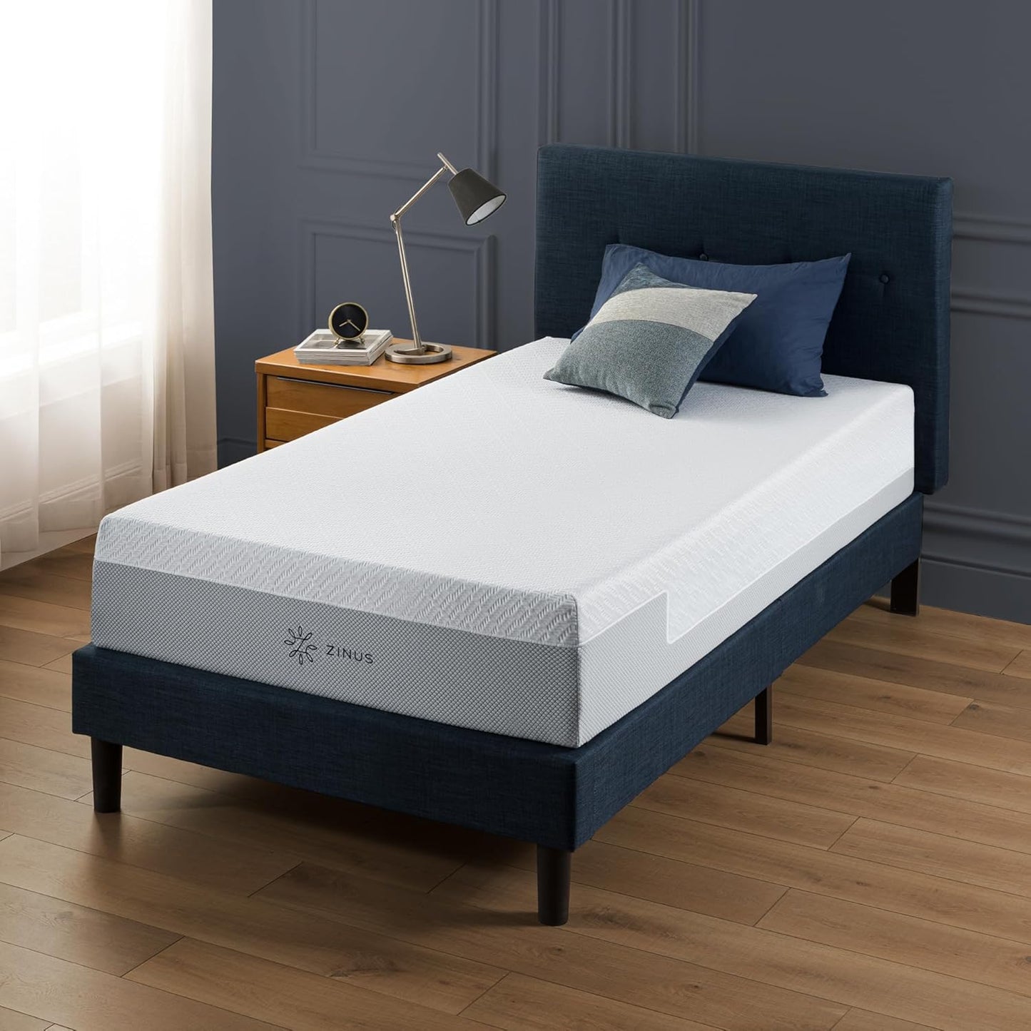 ZINUS 12 Inch QUADCOOL Memory Foam Mattress for Ultimate Comfort