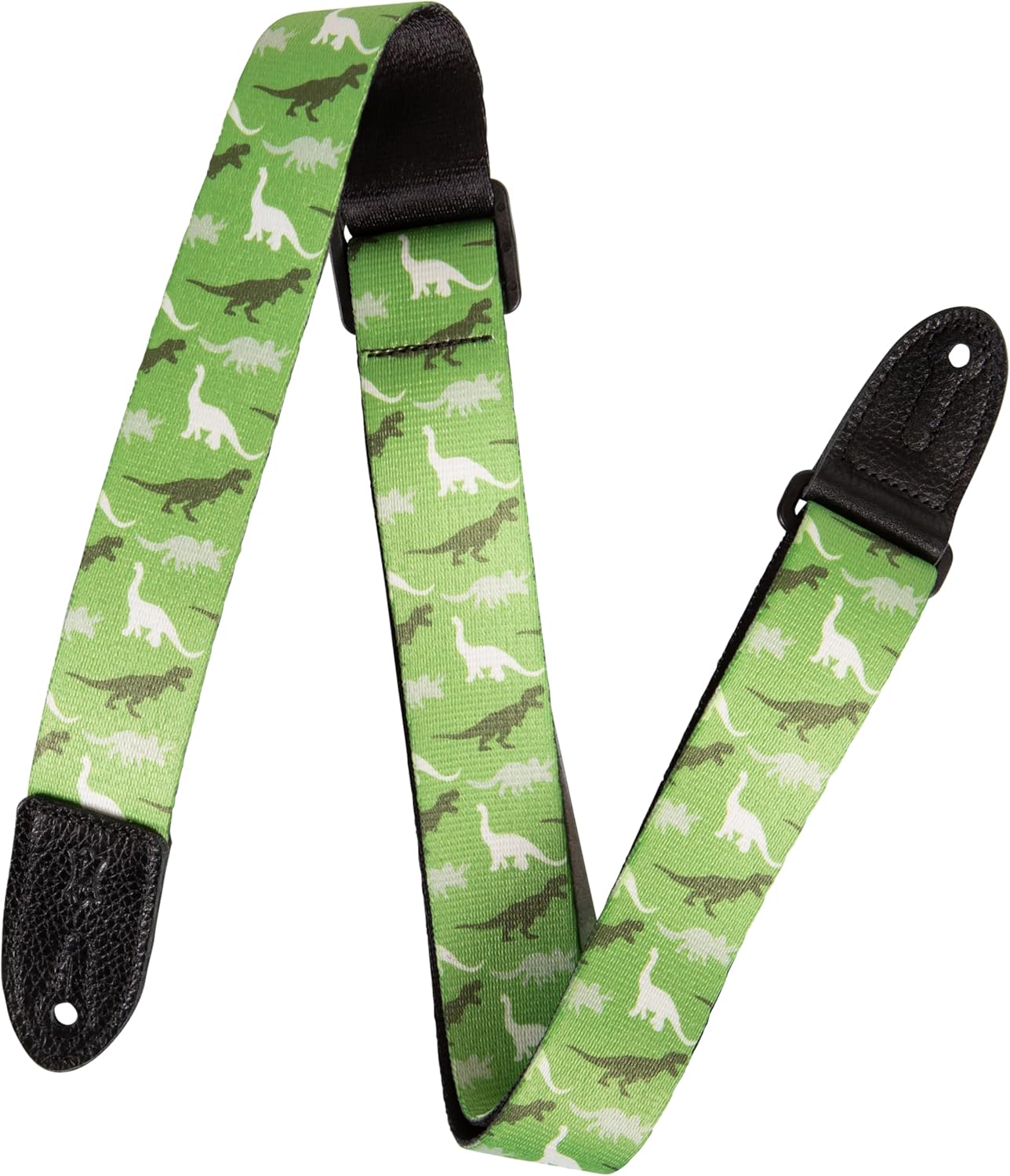 Dino Camo Kids Guitar Strap w/ Adjustable Tri-Glide - Levy's