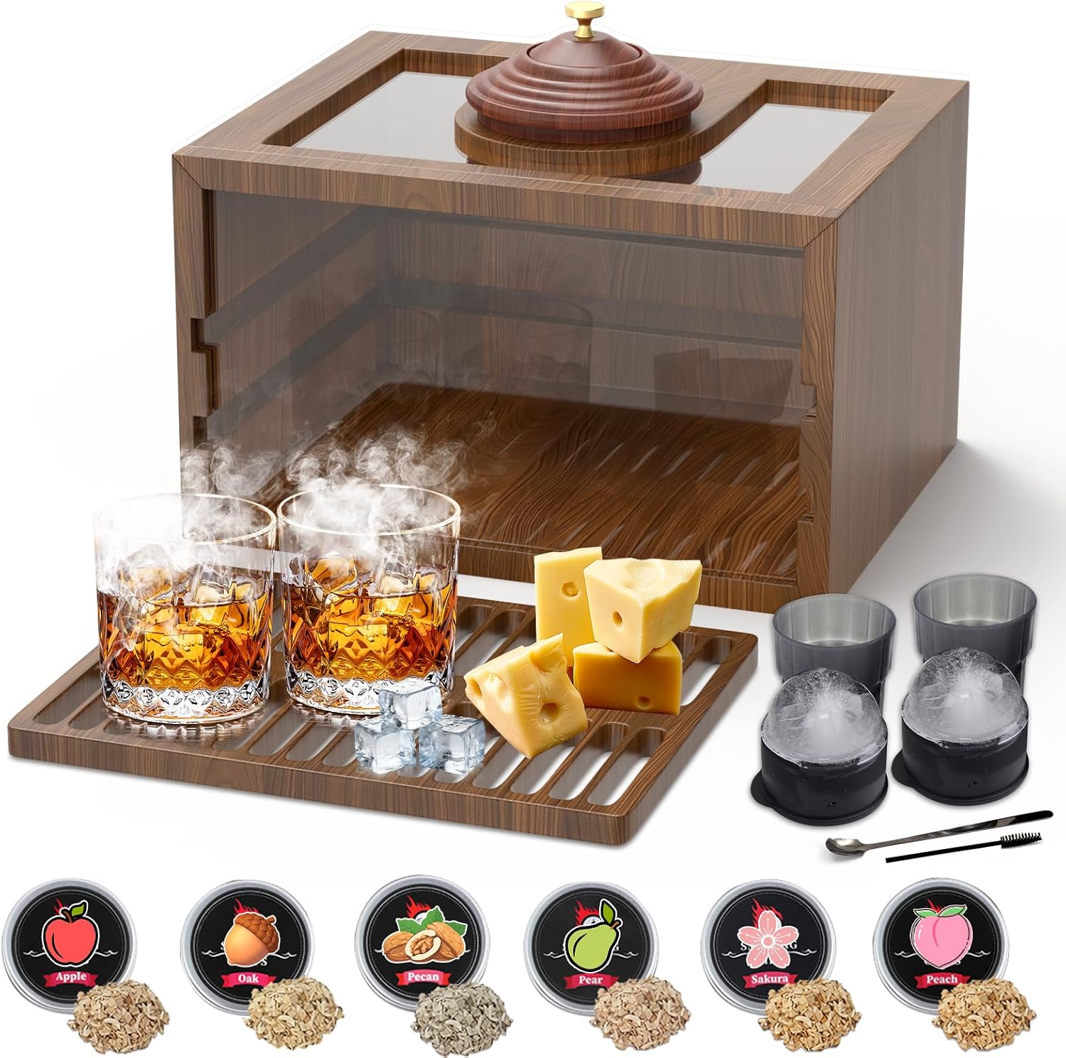 Whiskey Smoker Kit for Men - Perfect Gift for Whiskey Lovers
