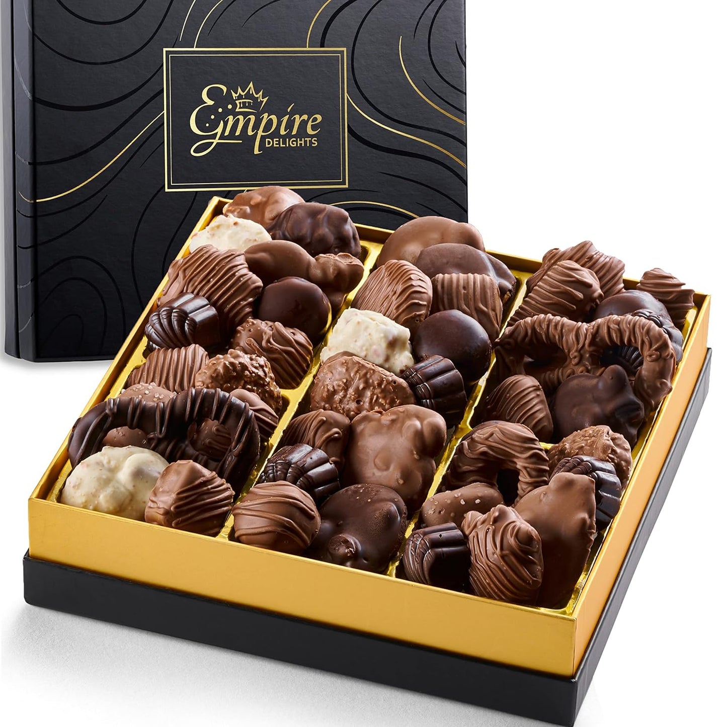 Chocolate Gift Box with Assorted Gourmet Chocolates for All