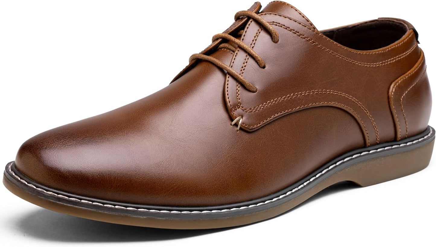 Jousen Men's Casual Dress Shoes for Work, Weddings, and More