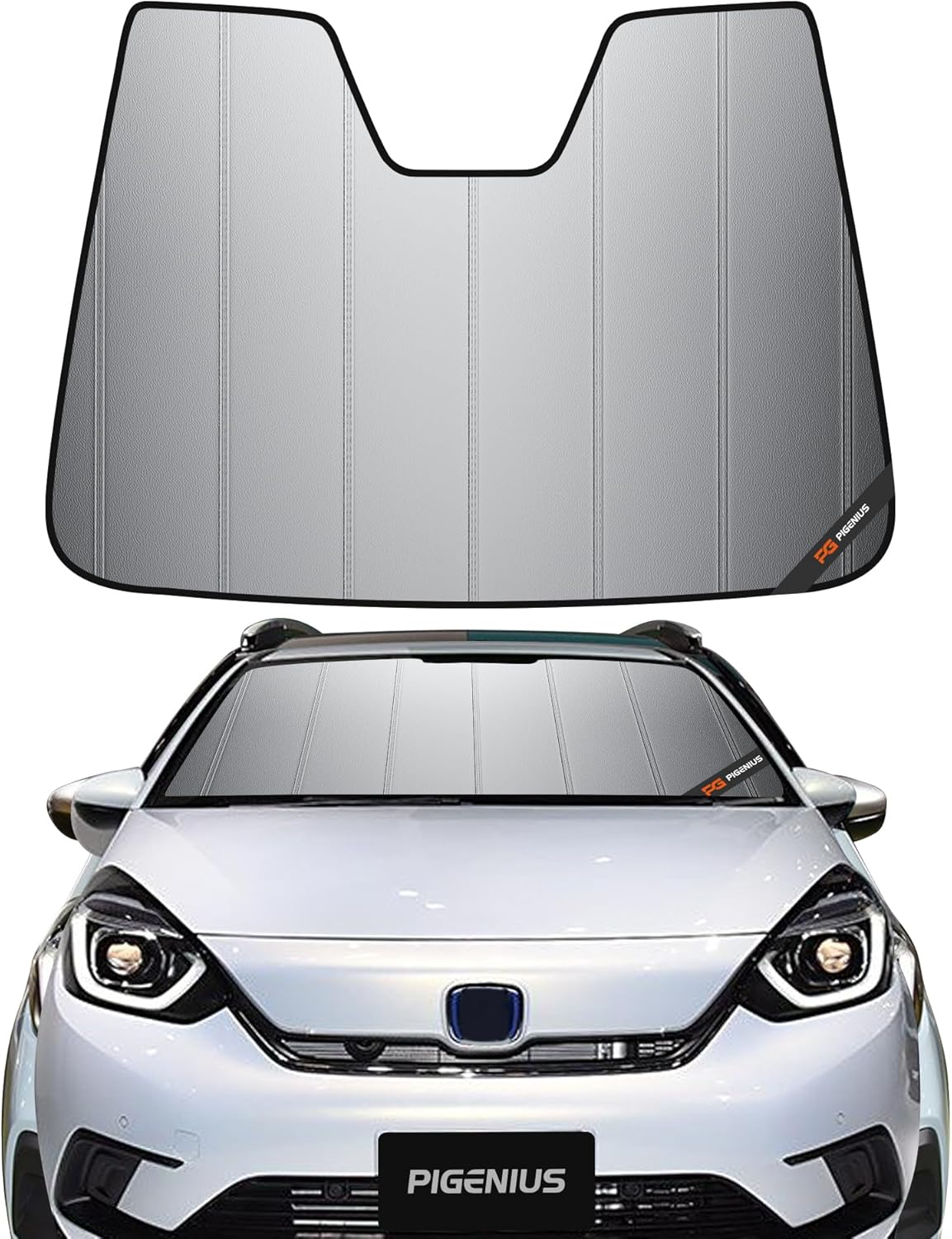 Windshield Sun Shade for Honda Fit 2009-2013 - Thicken Design