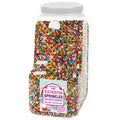 Rainbow Sprinkles Dessert Decorating Jimmies Bulk 7 Pound - Party