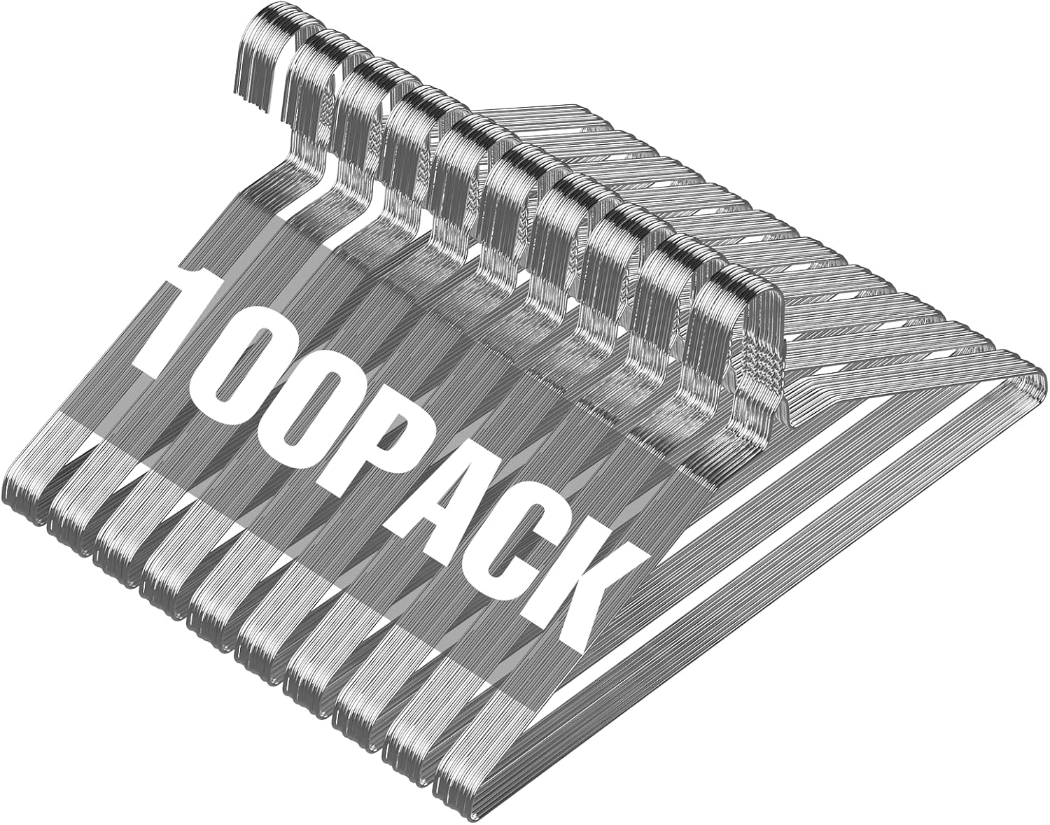SPECILITE Wire Metal Clothes Hangers Bulk 100 Pack for Suits