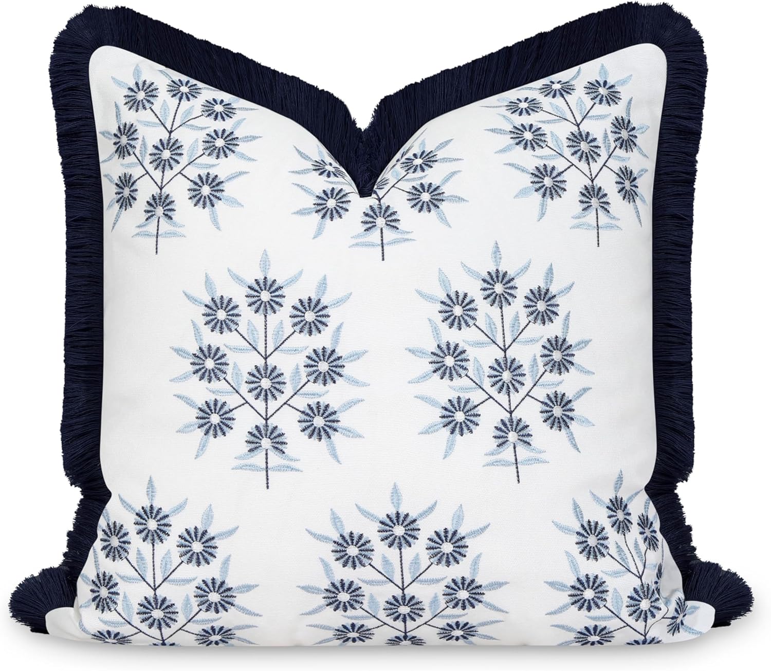 Hofdeco Premium Coastal Throw Pillow Cover for Indoor Outdoor Use