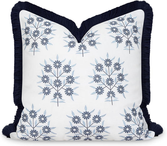 Hofdeco Premium Coastal Throw Pillow Cover for Indoor Outdoor Use