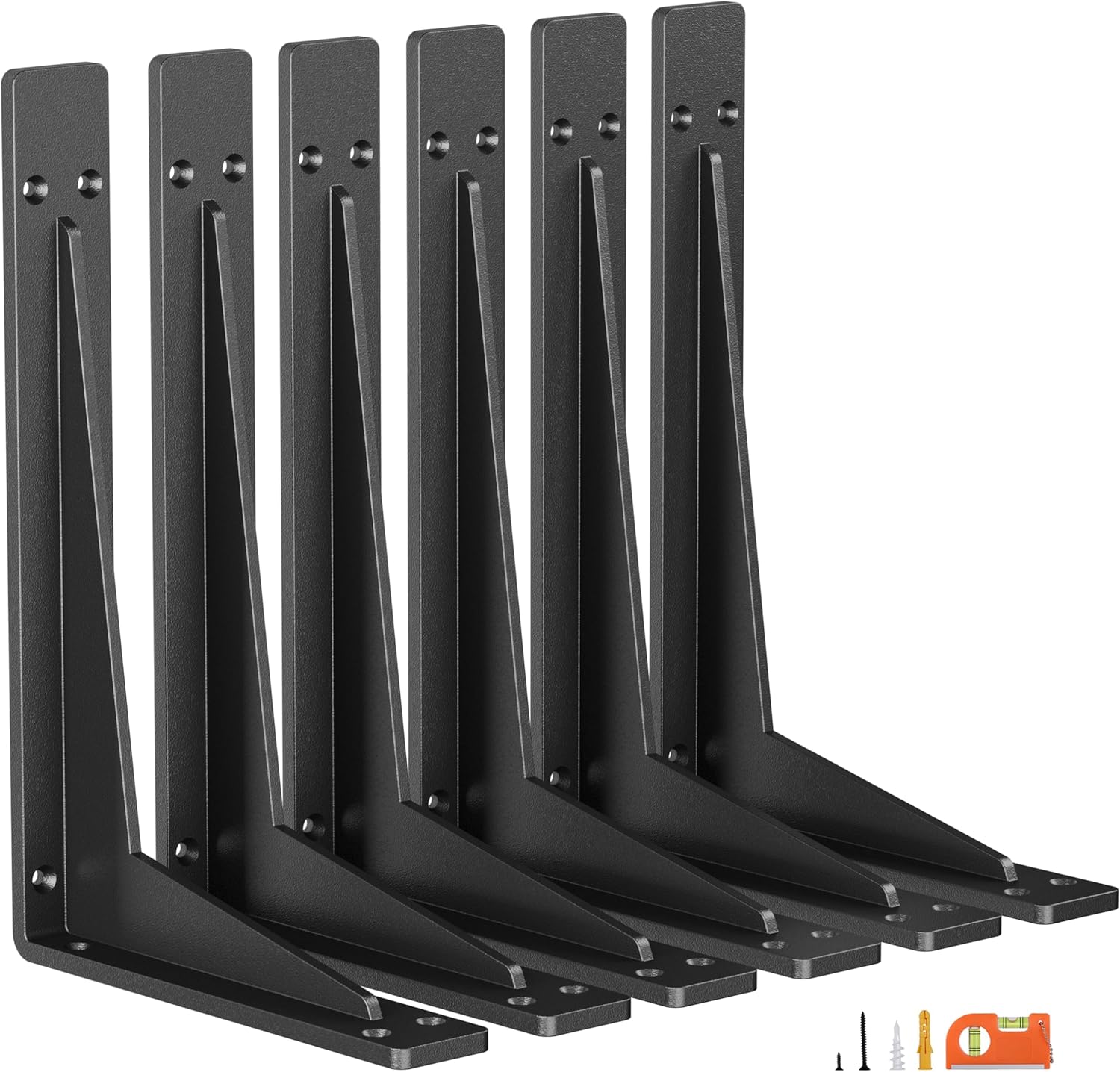 10 Inch Heavy Duty Shelf Brackets for Strong Support and Storage