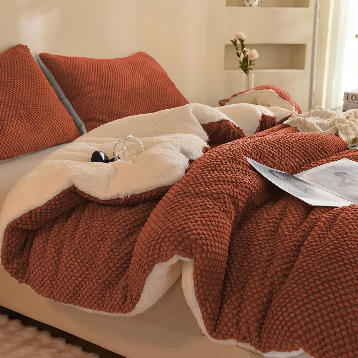 3D Jacquard Design Comforter Set for Luxury Cozy Bedding