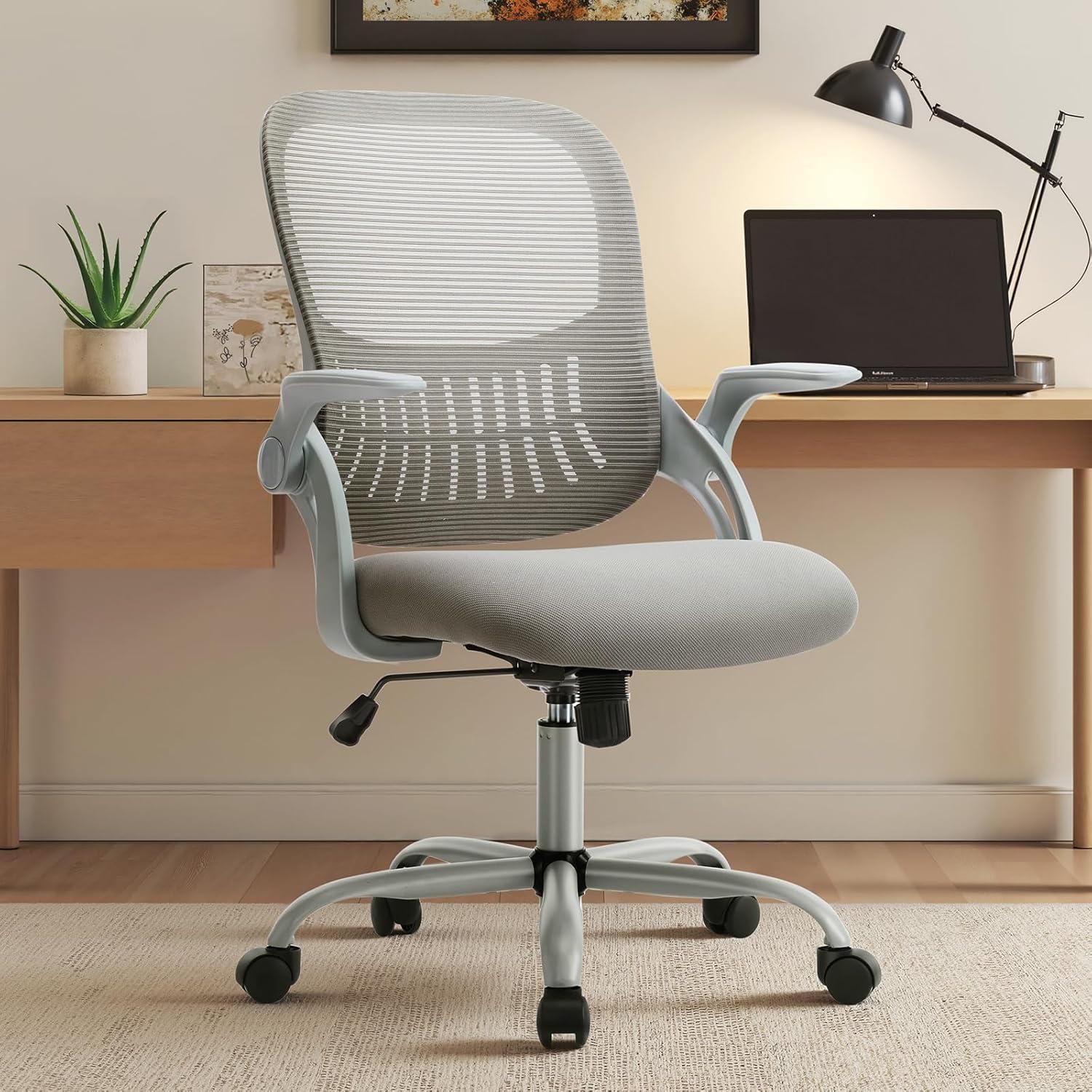 Sweetcrispy Ergonomic Office Desk Chair with Lumbar Support