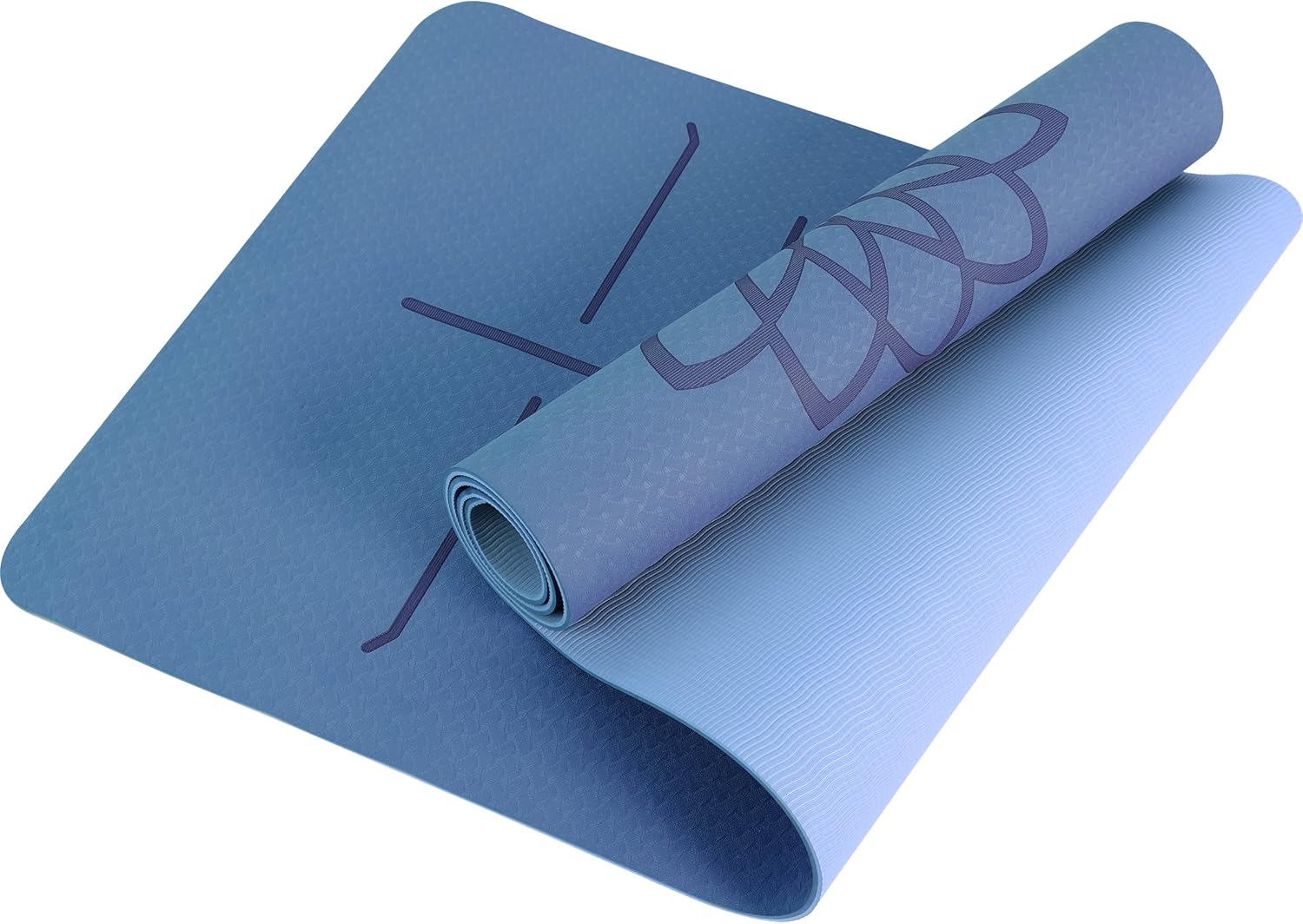 Non-Slip Eco-Friendly Yoga Mat - High Density TPE Foam