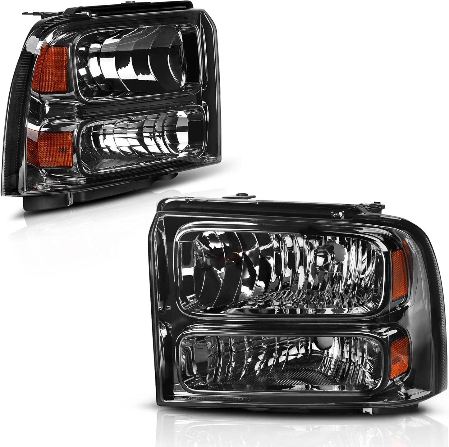 oEdRo Headlight Assembly for 2005-2007 Ford Super Duty Models
