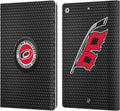 Head Case Designs NHL Puck Texture Carolina Hurricanes Leather iPad