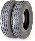 ST175/80D13 Trailer Tires Set of 2 - Heavy Duty 8PR Load Range D
