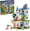 LEGO Friends Castle Bed and Breakfast Hotel Playset - Detailed Build
