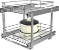2-Tier Pull Out Cabinet Organizer (17.5 in W x 22 in D) - Pull Out