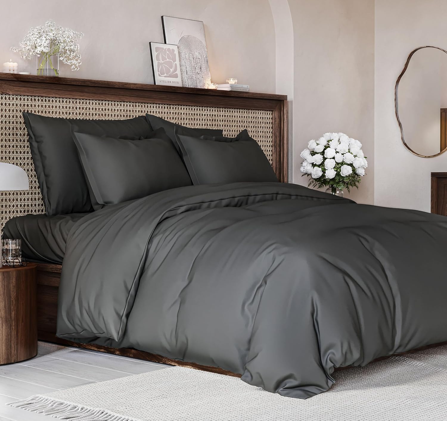 Ultra Soft Cal King Size Duvet Cover Set for Luxurious Comfort