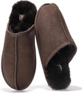 Project Cloud Mens Slippers - Genuine Leather Shearling Lined