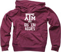 Wes and Willy Youth Boys College Team Slogan Pullover Hoodie