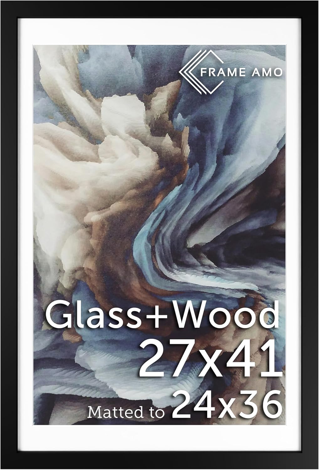 Frame Amo 27x41 Black Solid Wood Poster Frame Review