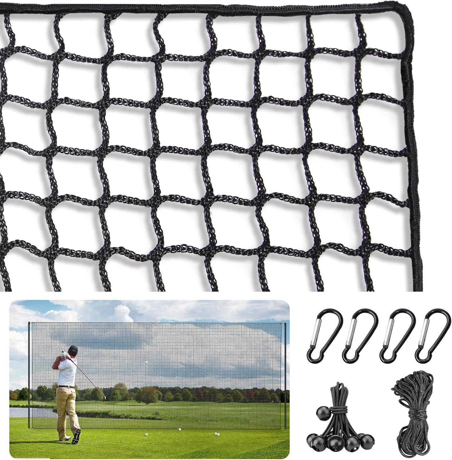 ORIENGEAR Multi-Sport Golf Net: Backyard Ready