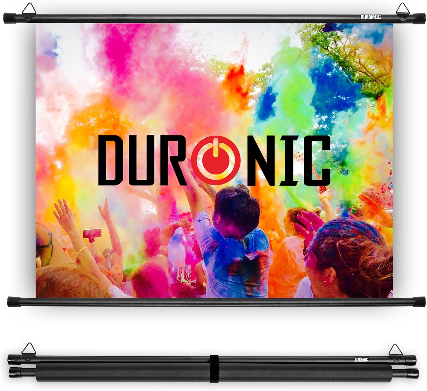 Duronic BPS40 Projector Screen - Compact 40 Inch 4:3 Display