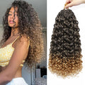 Gogo Curl Crochet Hair 18 in Pre-Twisted 7 Packs - Easy Install Curls