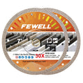 FEWELL 7 in Super Thin Diamond Tile Blade Set of 2 - Fast Porcelain