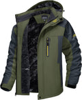 TACVASEN Men's Winter Ski Jacket Waterproof Snow Coat - Warm Parka dry