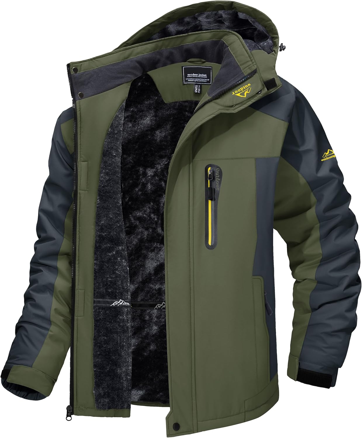 TACVASEN Men's Winter Ski Jacket Waterproof Snow Coat Review