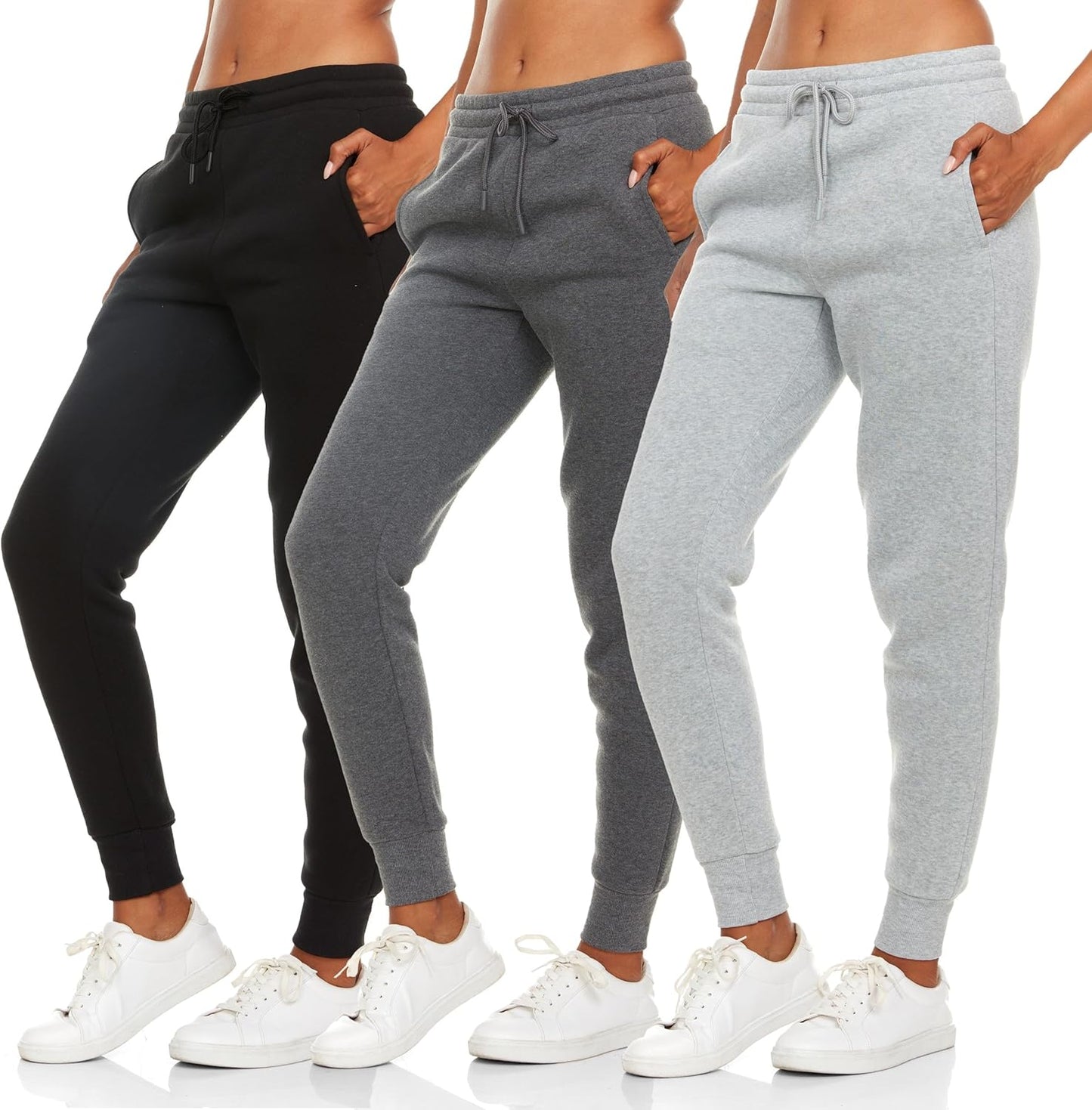 BottomLine 3 Pack Sweatpants Women for Ultimate Comfort