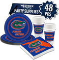 Florida Gators Party Supplies 48 Piece Officially Licensed Set